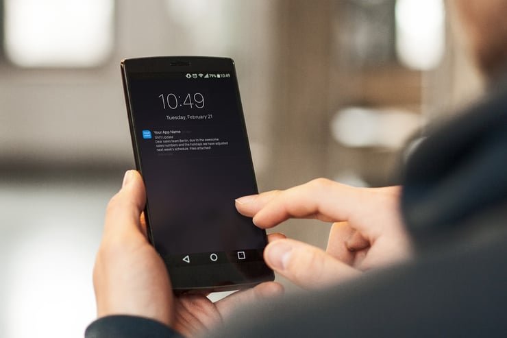 Push Notifications, employee app Push Notifications, employee app
