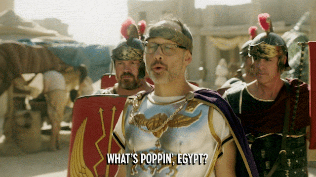 Gif what's poppin, Egypt?