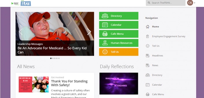TheFRAN, employee app TheFRAN, employee app