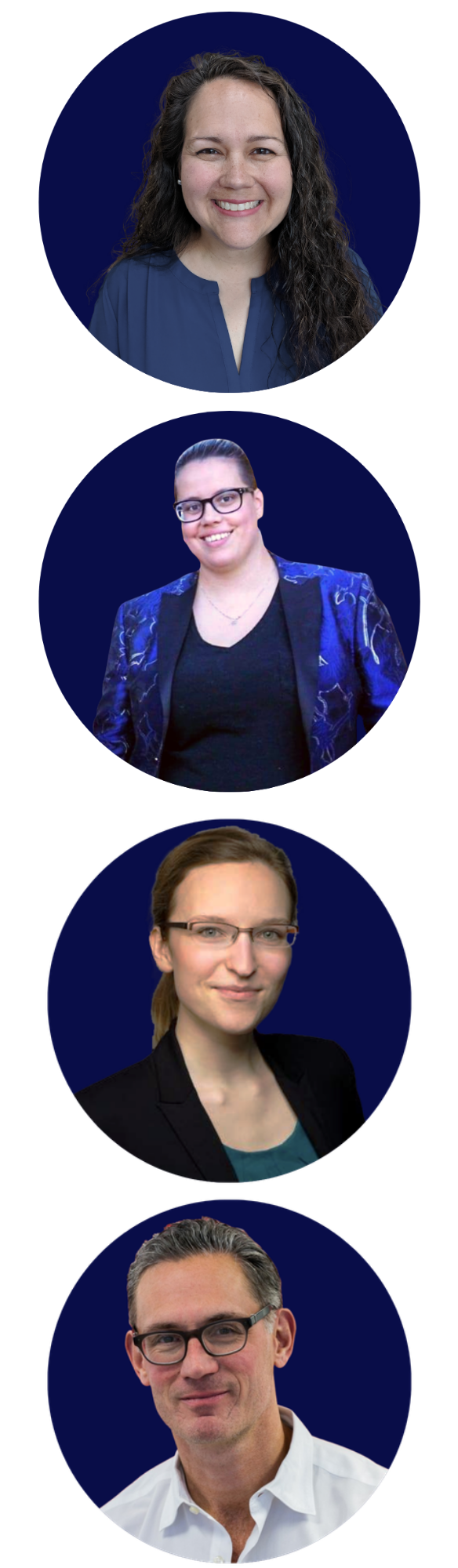 Erin Rodriguez, Amy Yoder, Felicia Flemming, and Jeff Corbin