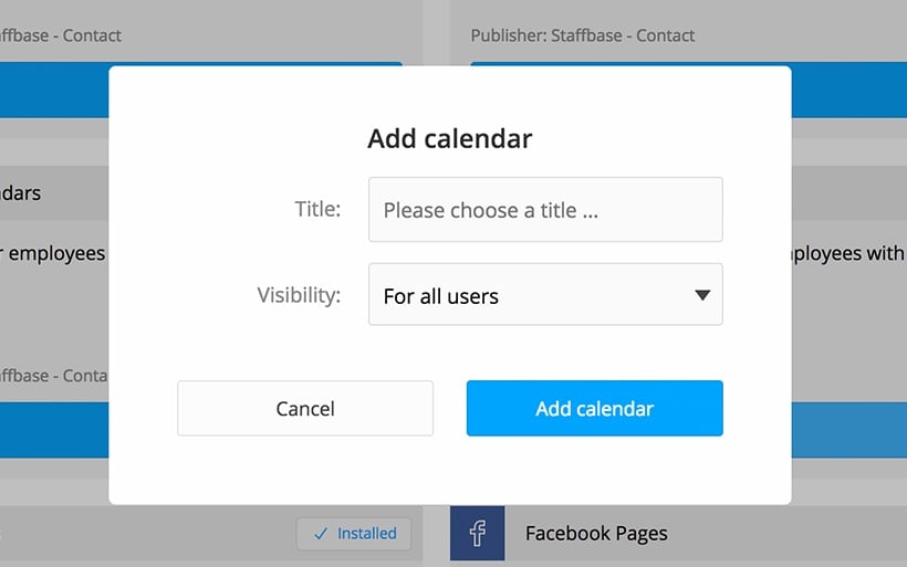 Advent calendar plugin for the app