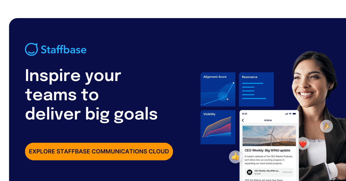 Staffbase communications cloud 