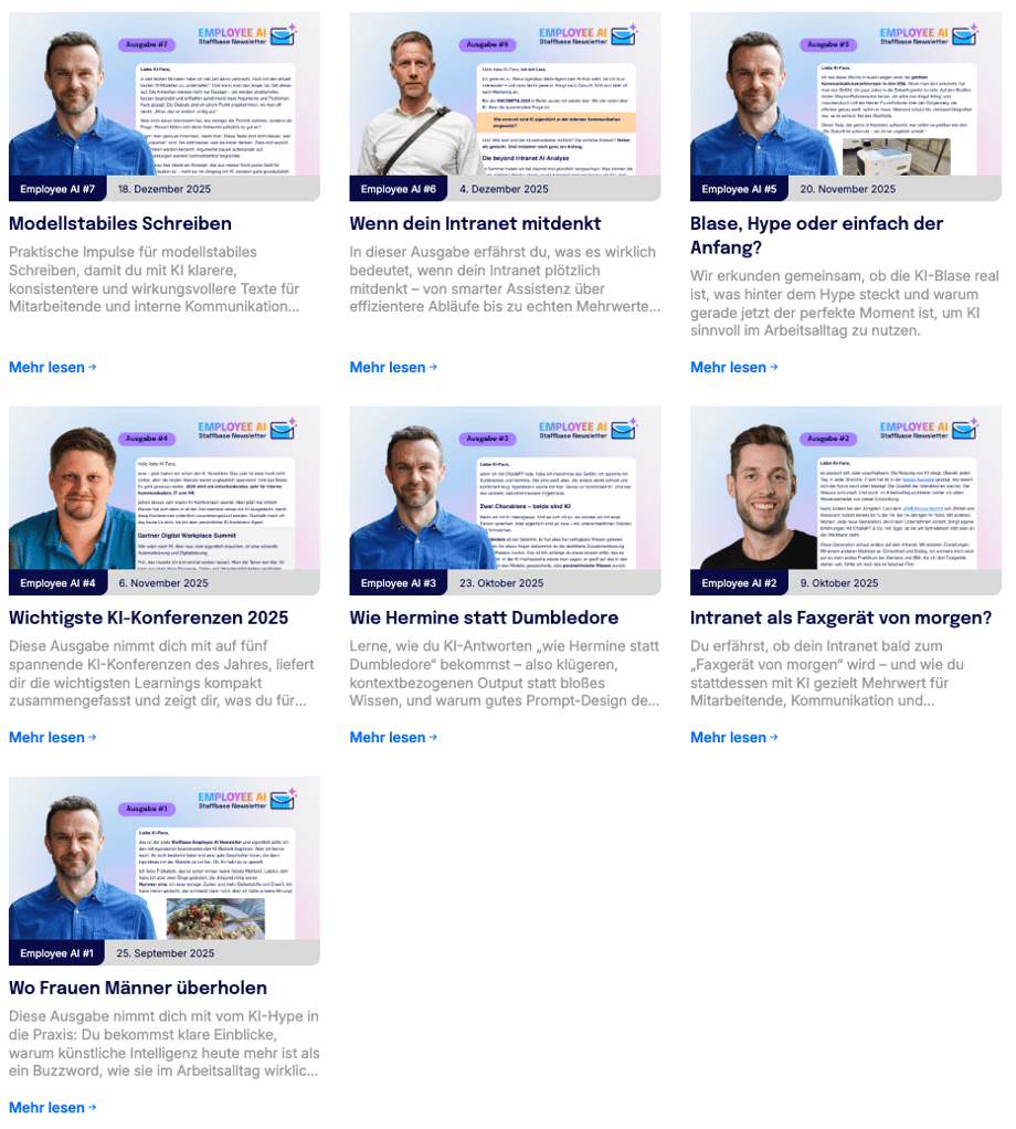 Archiv Employee AI Newsletter