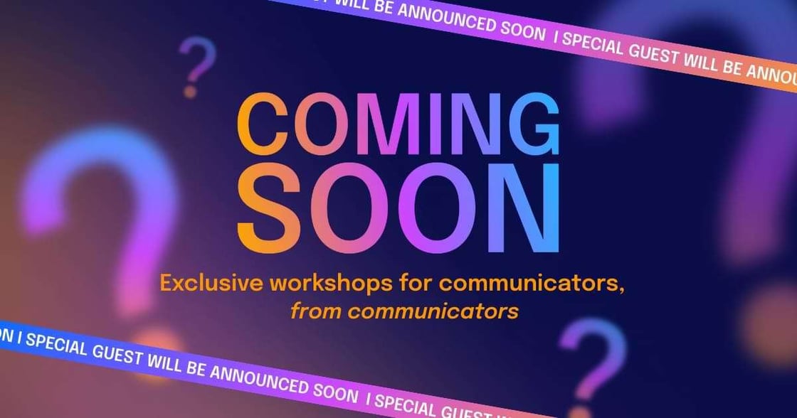 Coming soon workshop sneak peak 