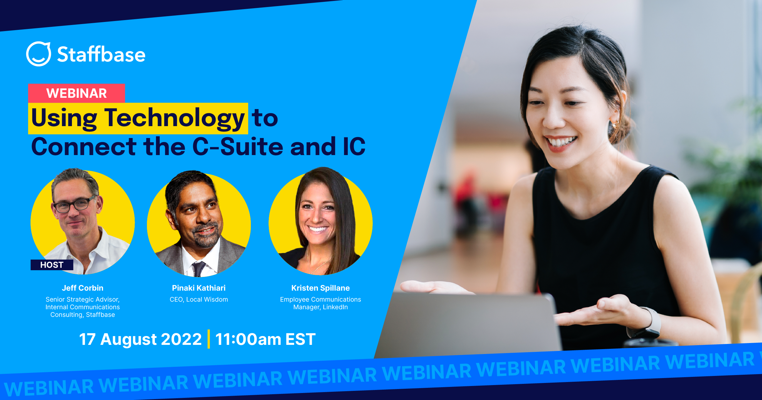 [WEBINAR] Using Technology to Connect the C-Suite and IC - Assets with Speakers 220718_1200x630_220714 copy