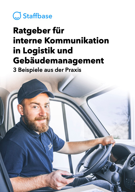 Cover Ratgeber interne Kommunikation Logistik Gebaeudemanagement 