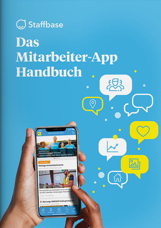 Titelseite das Mitarbeiter-App Handbuch