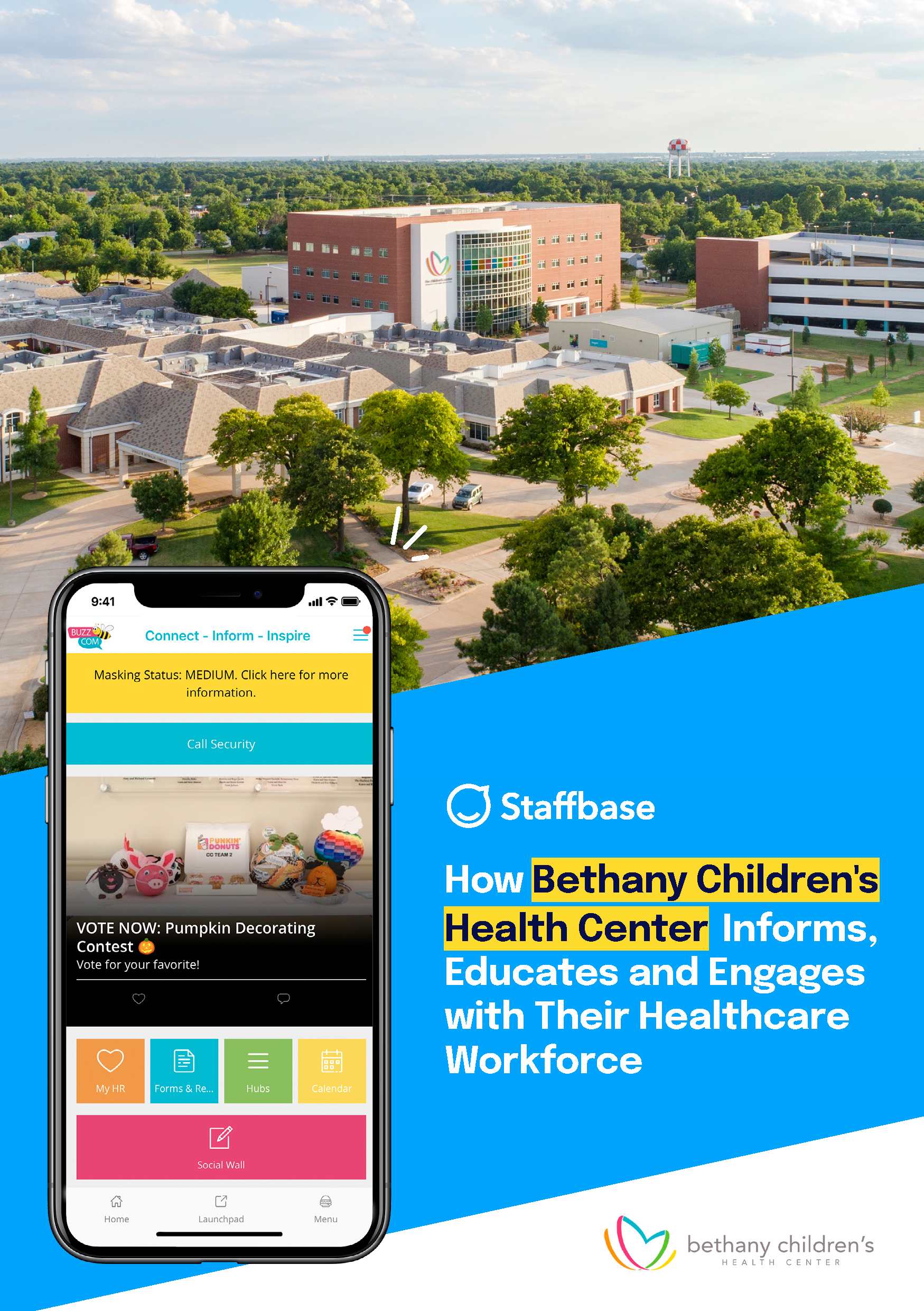 Staffbase-Case Study-Bethany Children’s Health Center Cover