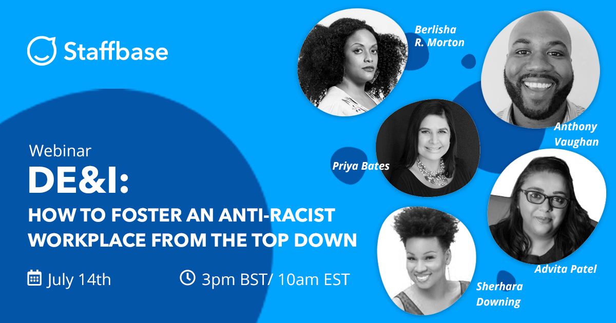 DE&I: How to foster an anti-racist workplace from the top down