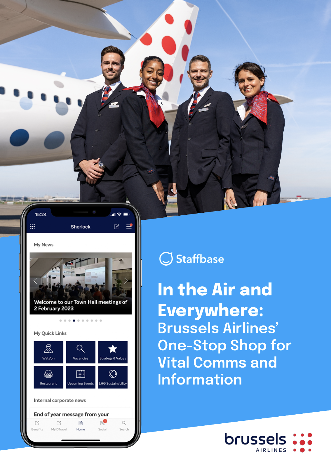 Staffbase_Brussels Airlines Case Study - cover