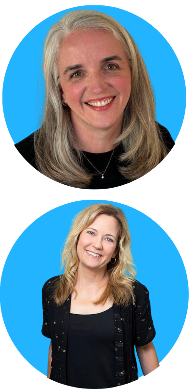 Karen Downs and Alicia Dewey