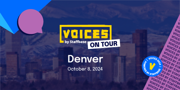 Voices on Tour-nurturing email-denver