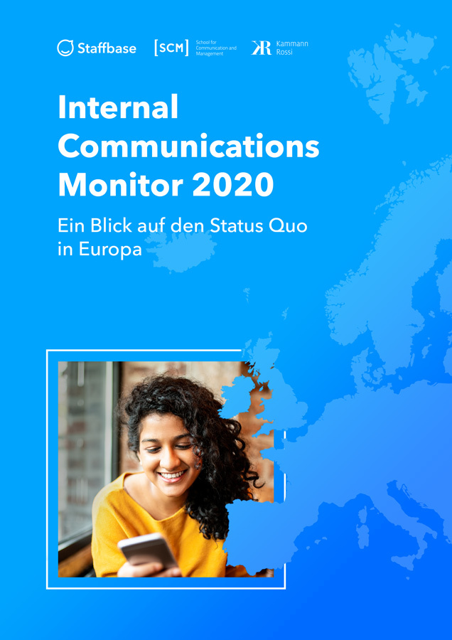 Titelbild Internal Communications Monitor 2020: Ein Blick auf den Status Quo in Europa