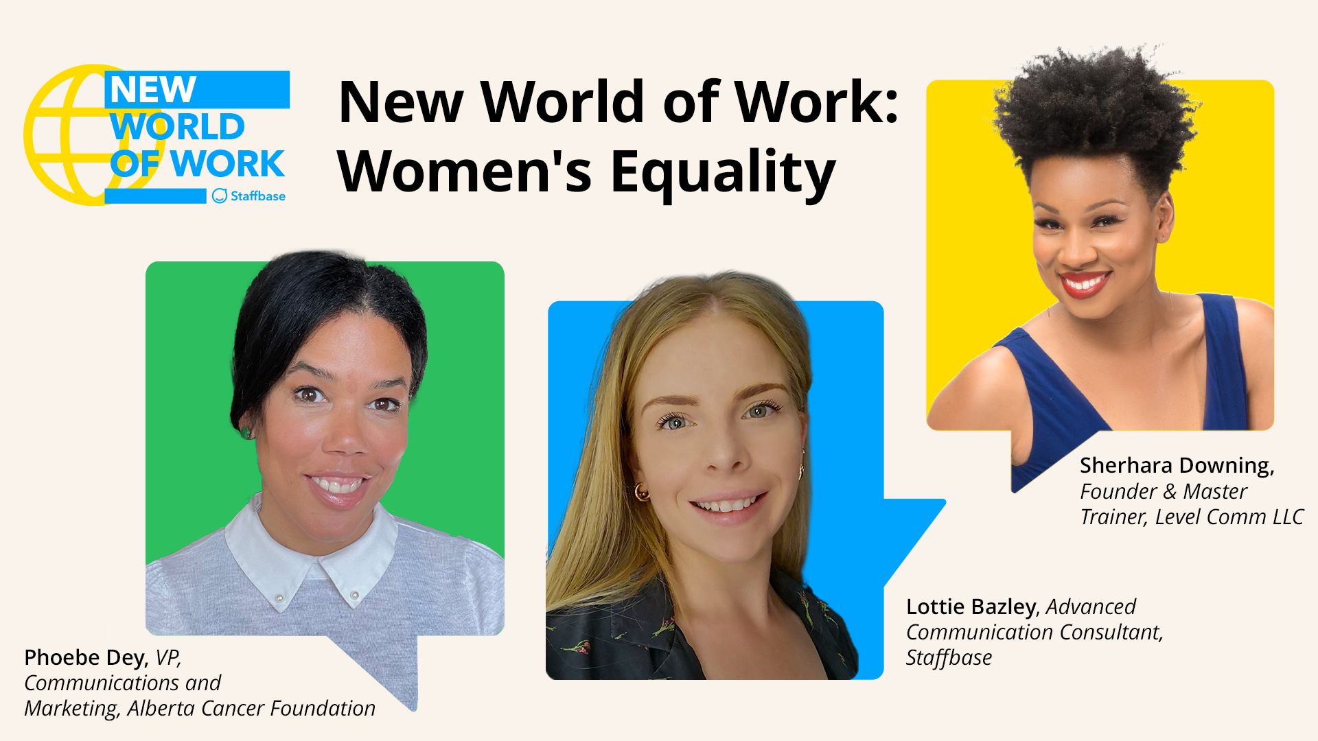 New World of Work Women's Equality